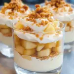 Bratapfel-Dessert im Glas