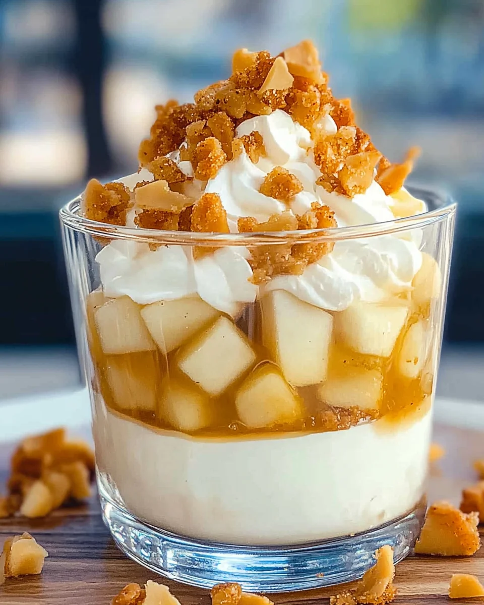 Bratapfel-Dessert
