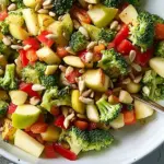 Brokkoli-Paprika-Apfel-Salat von Kuchen-Traum