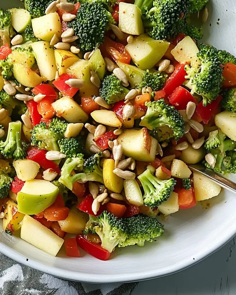 Brokkoli-Paprika-Apfel-Salat von Kuchen-Traum