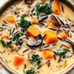 Cozy Autumn Wild Rice Soup