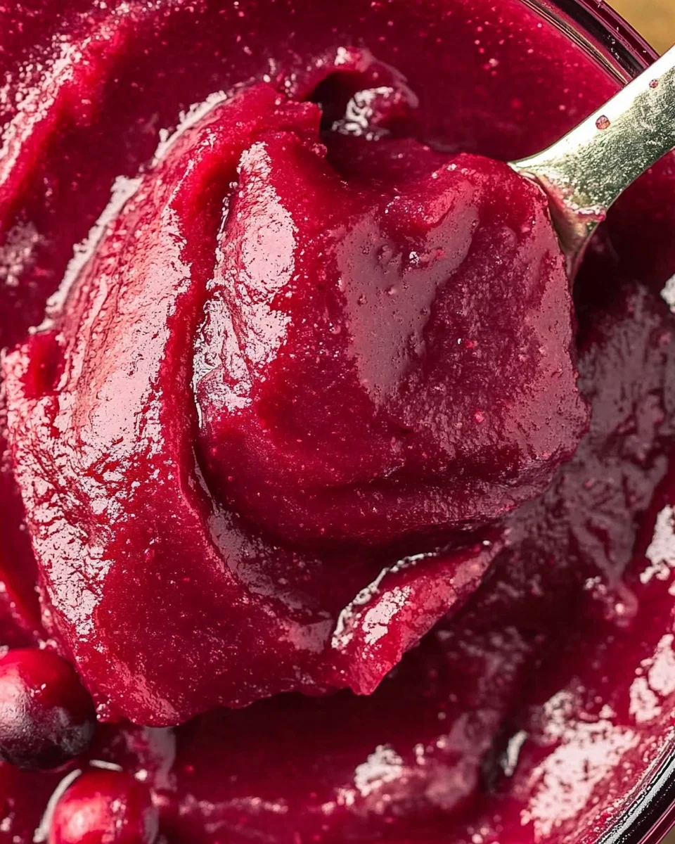 Cranberry Curd