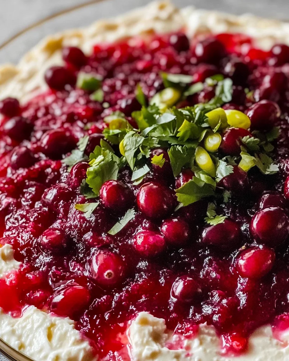 Cranberry Jalapeno Dip