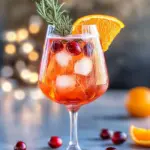 Cranberry Orange Aperol Spritz