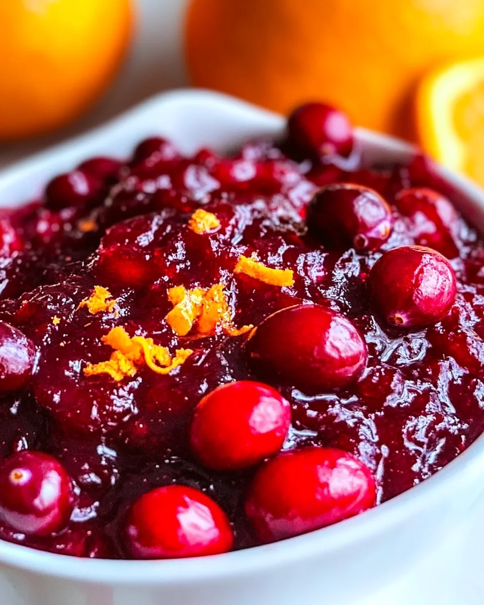 Cranberry Sauce