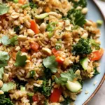 Crispy Rice Salad with Kale