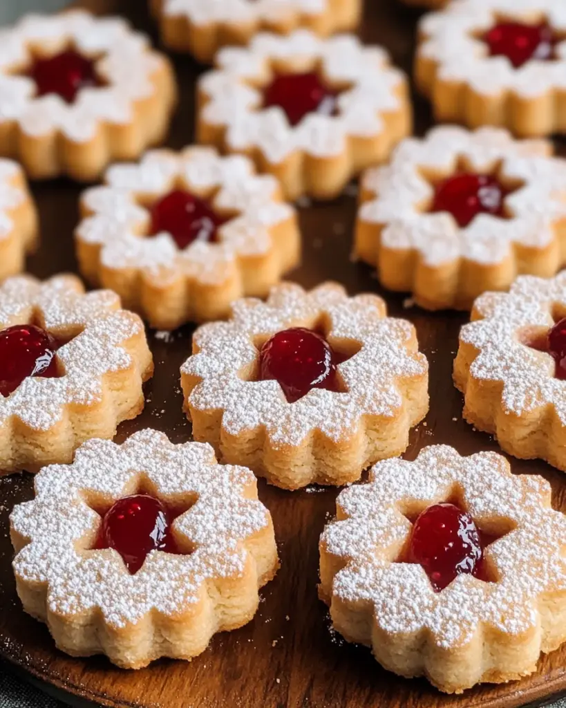 Einfaches Spitzbuben Rezept von Oma
