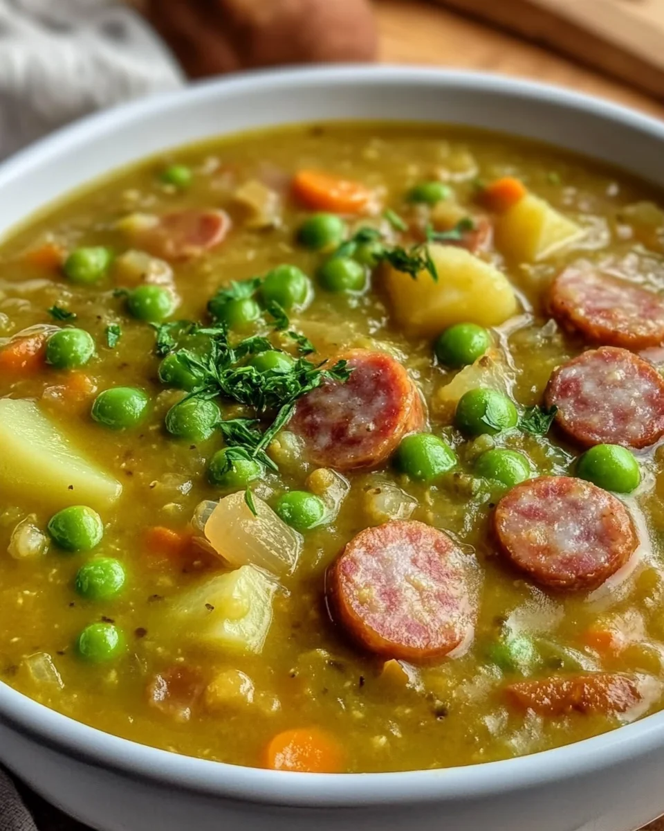 Erbseneintopf Rezept wie bei Oma
