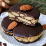 Gebrannte Mandeln Nougat Sandwich Cookies