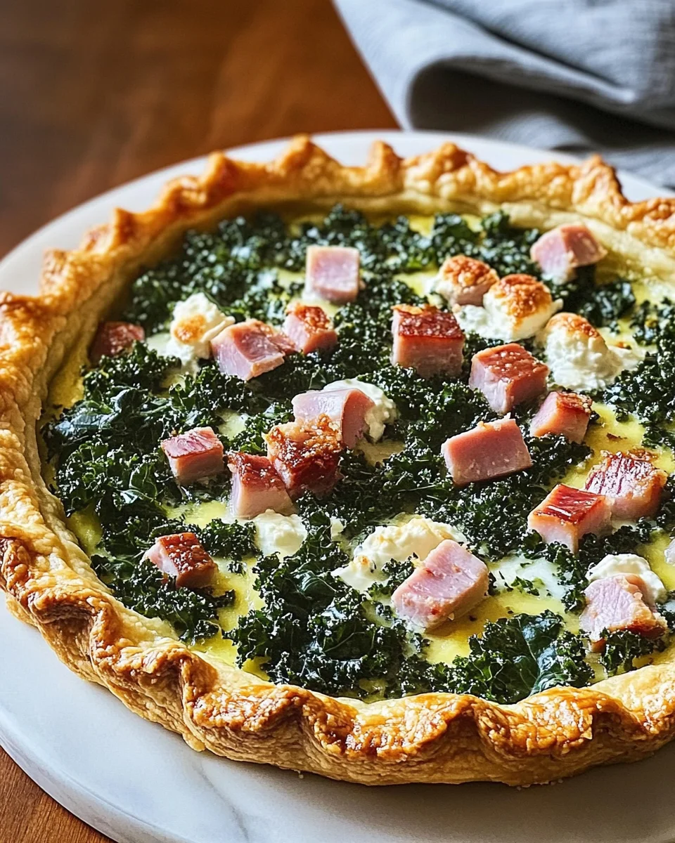Grünkohl-Tarte