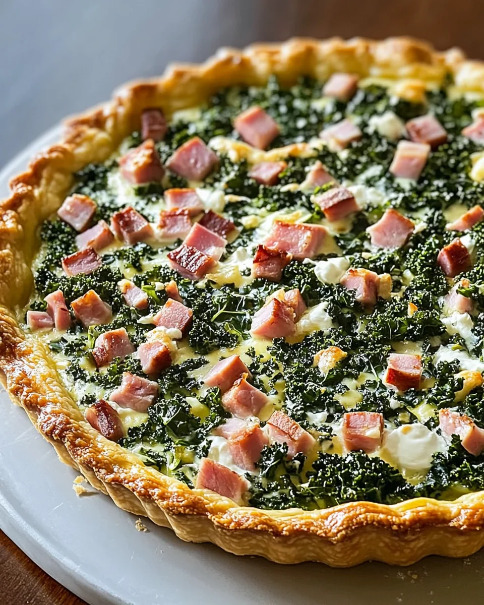 Grünkohl-Tarte