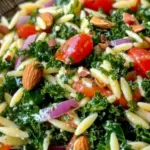 Grünkohl Orzo Salat