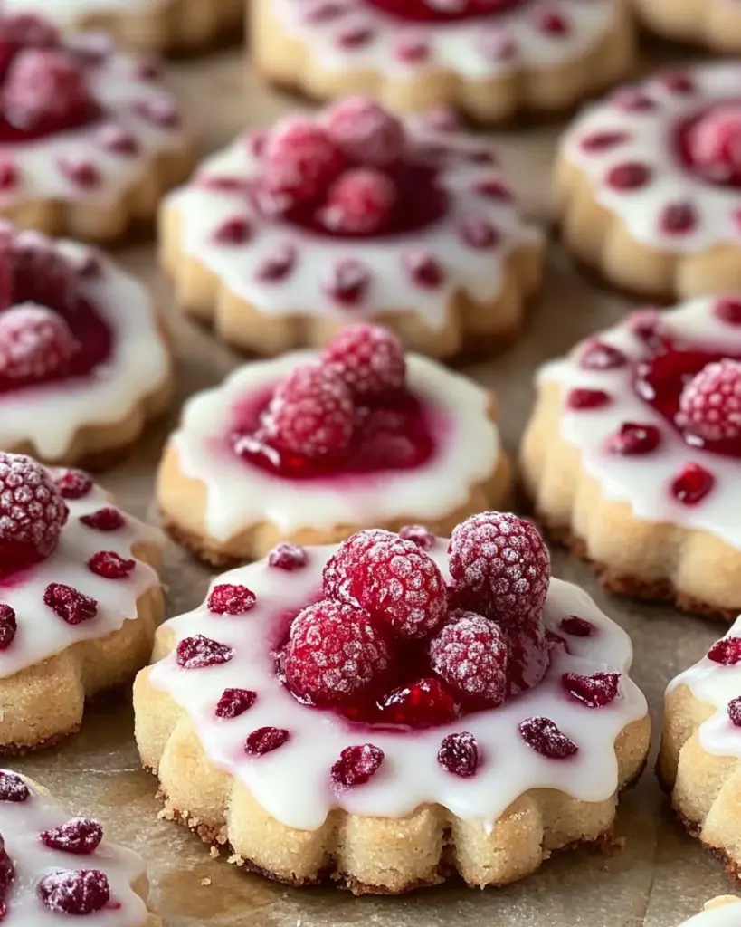 Himbeerplätzchen