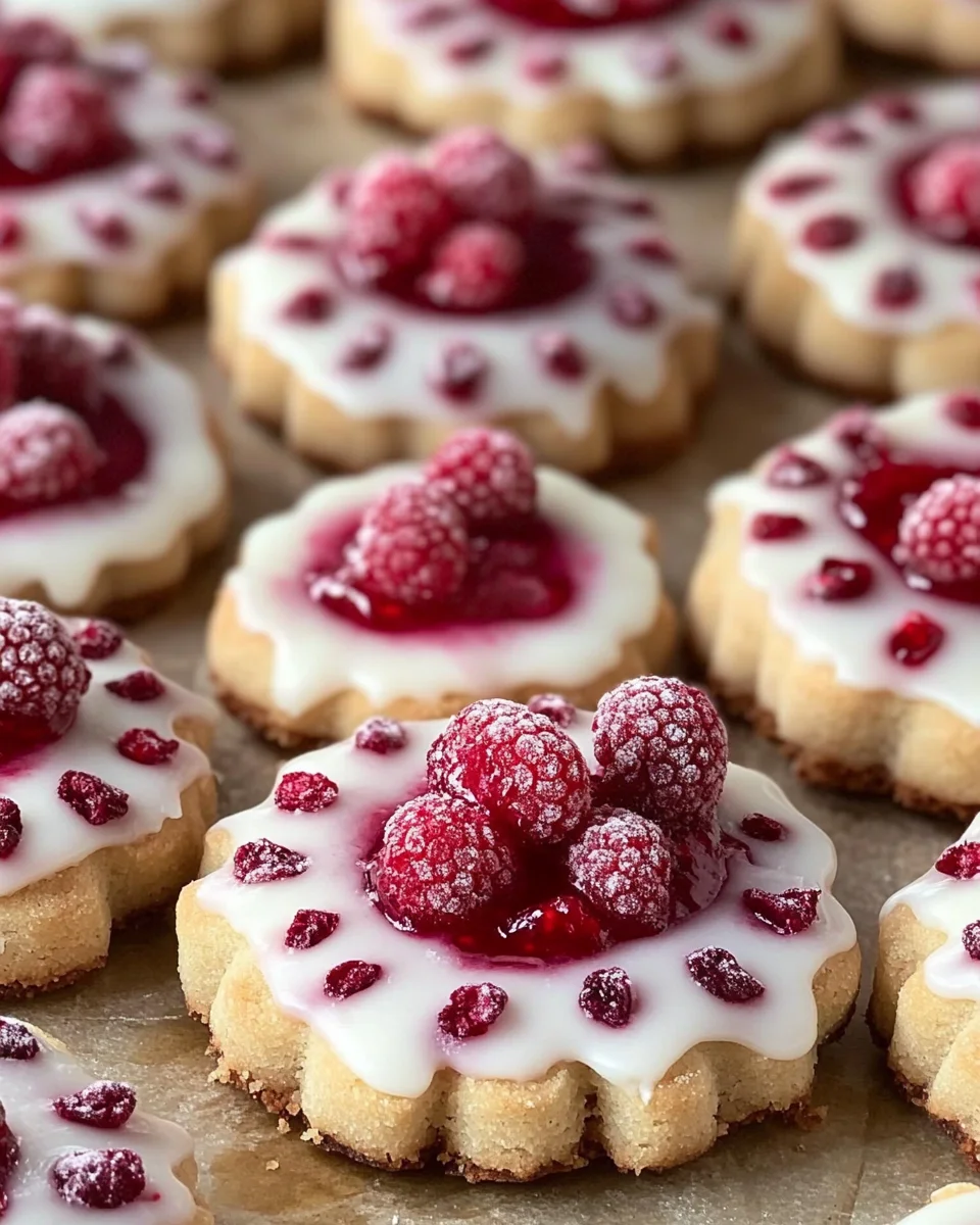 Himbeerplätzchen