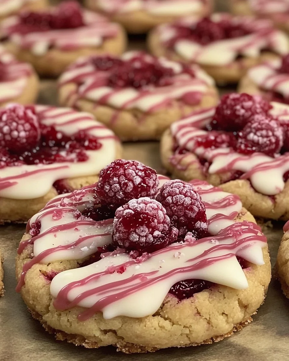Himbeerplätzchen