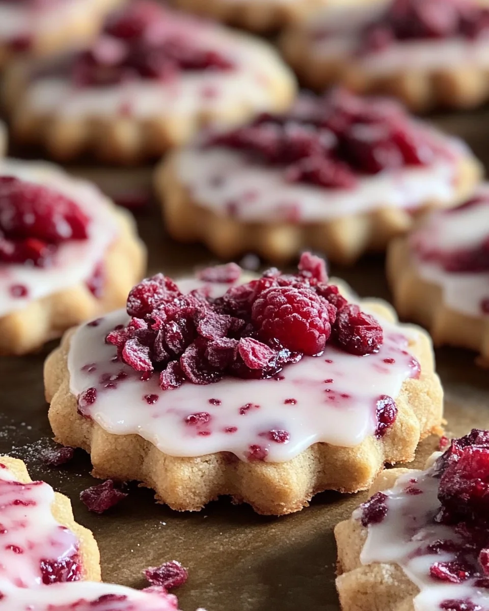 Himbeerplätzchen