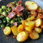 Kohlröschen (Flower Sprouts) mit Bratkartoffeln von Juulee