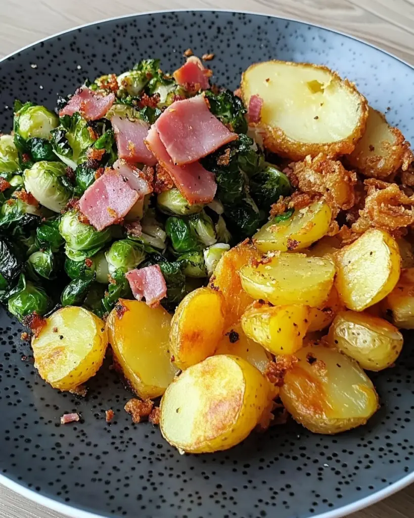 Kohlröschen (Flower Sprouts) mit Bratkartoffeln von Juulee