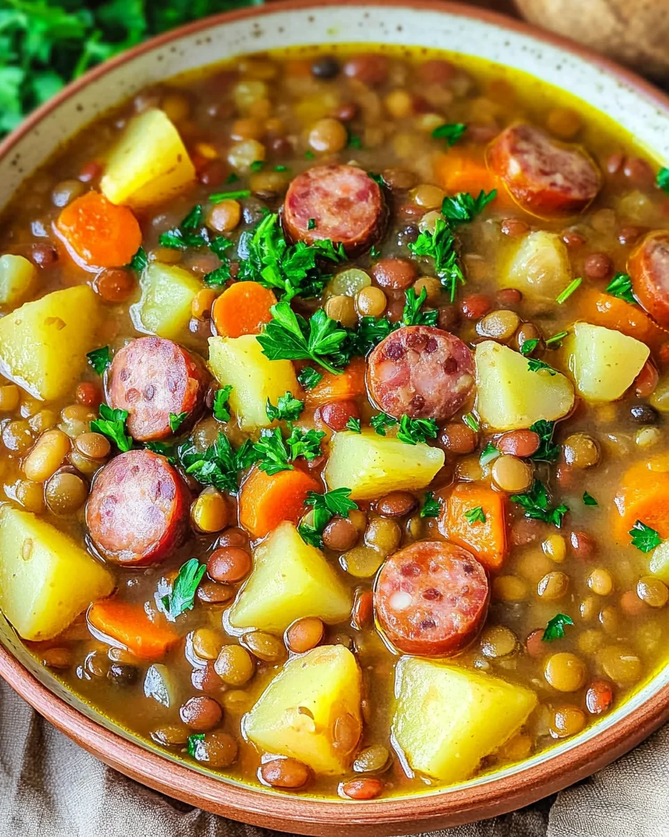 Linsensuppe