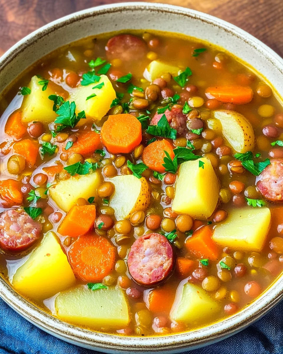 Linsensuppe