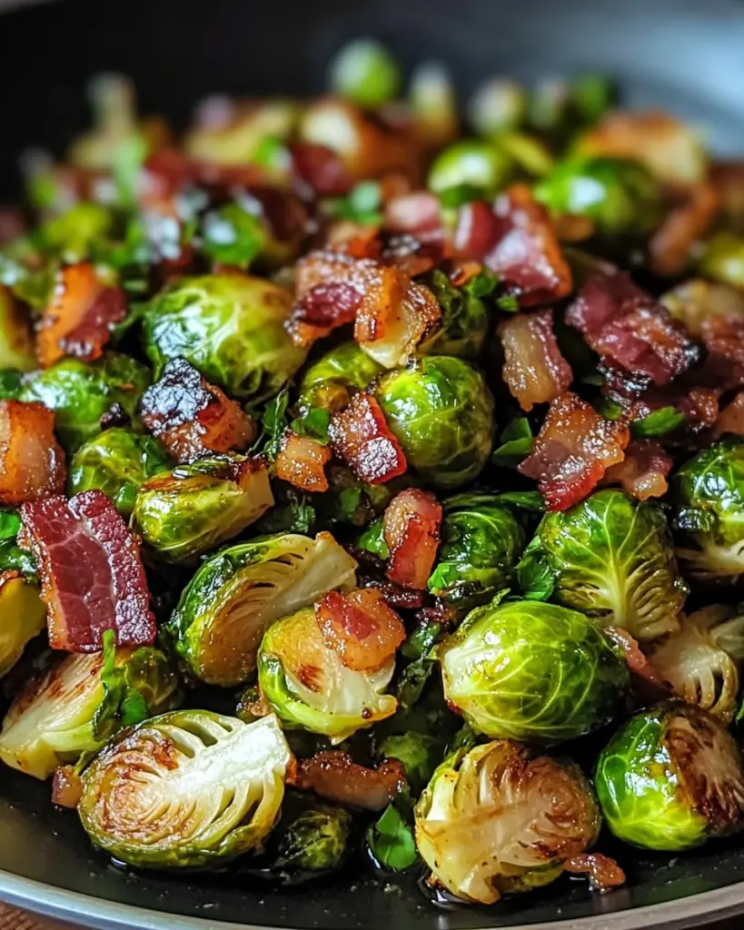 Maple Bacon Brussels Sprouts Skillet: A Must-Try Recipe!