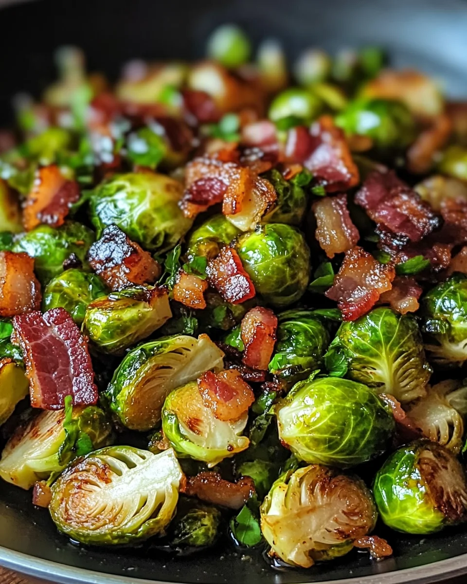 Maple Bacon Brussels Sprouts Skillet: A Must-Try Recipe!
