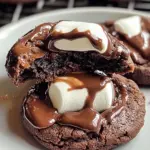 Marshmallow Hot Cocoa Surprise Cookies Recipe