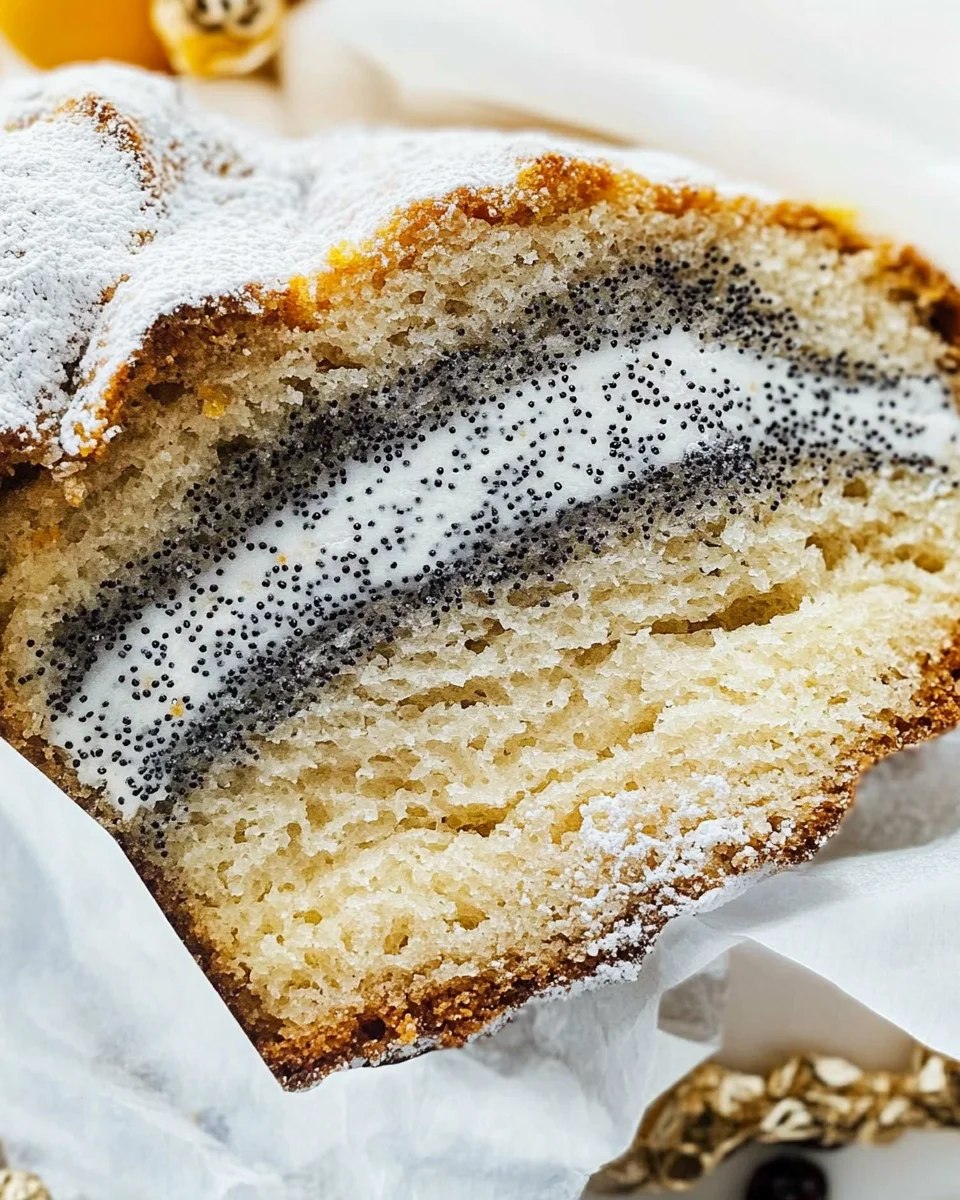 Mohn-Orangen-Stollen