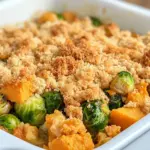 Rosenkohl-Auflauf mit Süßkartoffeln - das einfachste Rezept