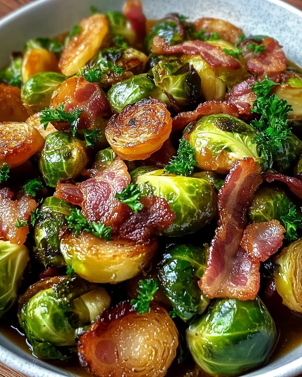Rosenkohl-Speck