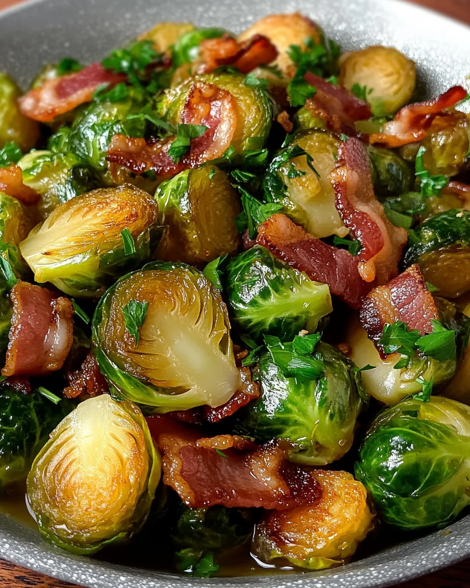 Rosenkohl-Speck