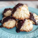 Saftige Kokosmakronen mit Marzipan