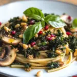 Schwarzkohl-Pasta – herzhaft-fruchtiges Winterrezept