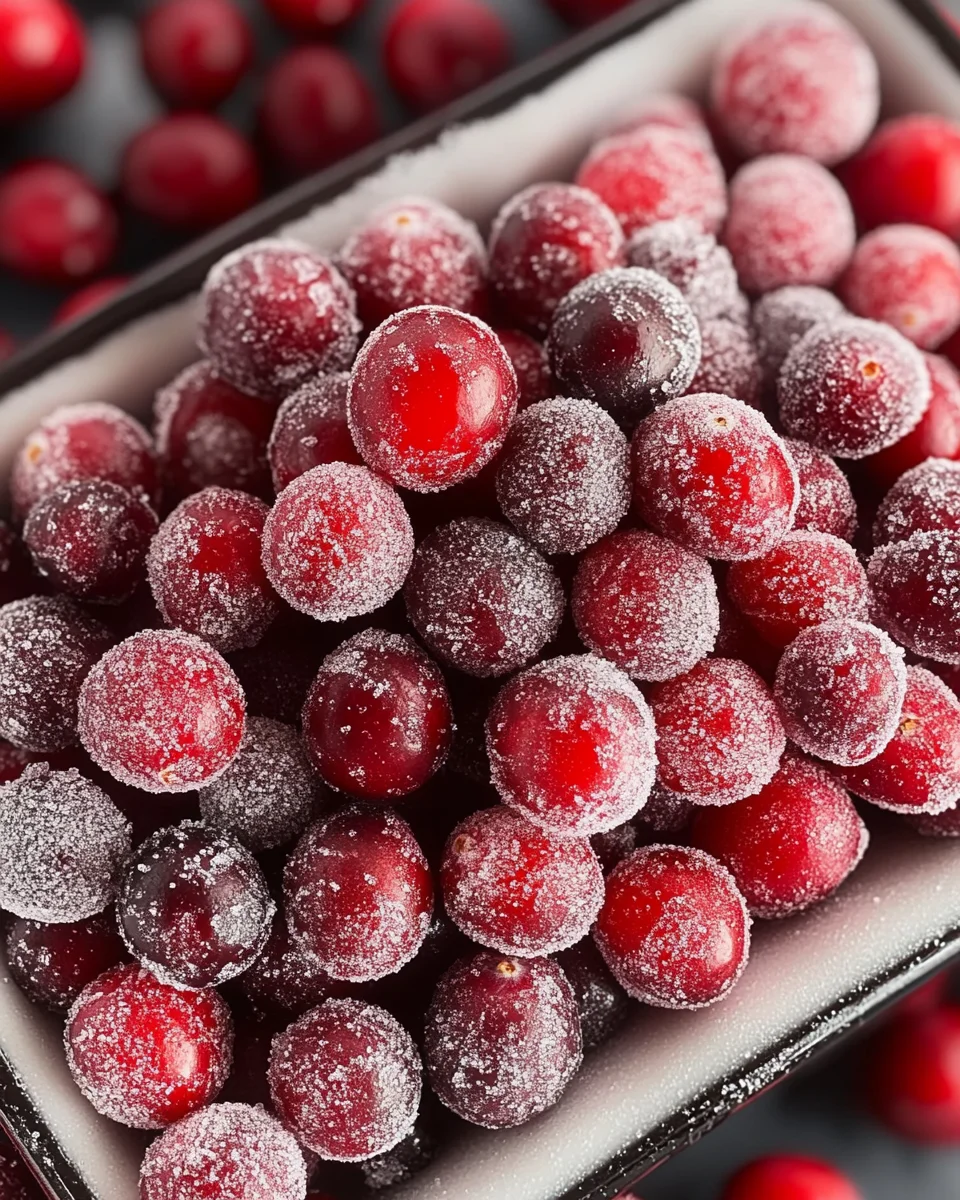 Sugared Cranberries