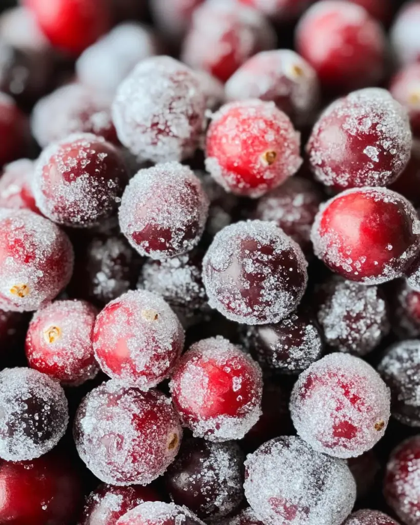 The Best Sugared Cranberries