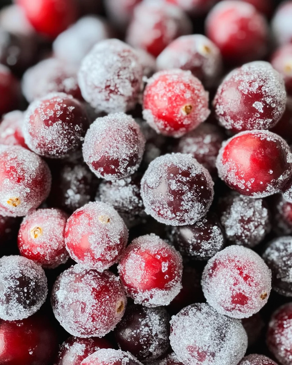 The Best Sugared Cranberries