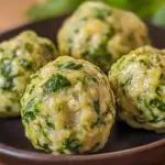 Vegane Spinat-Knödel