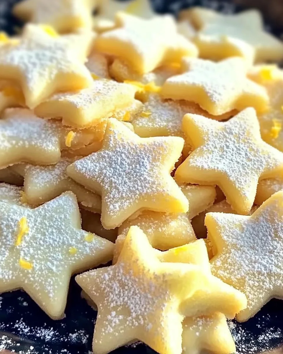 Zarte Zitronensterne: Unglaublich ultimatives Rezept