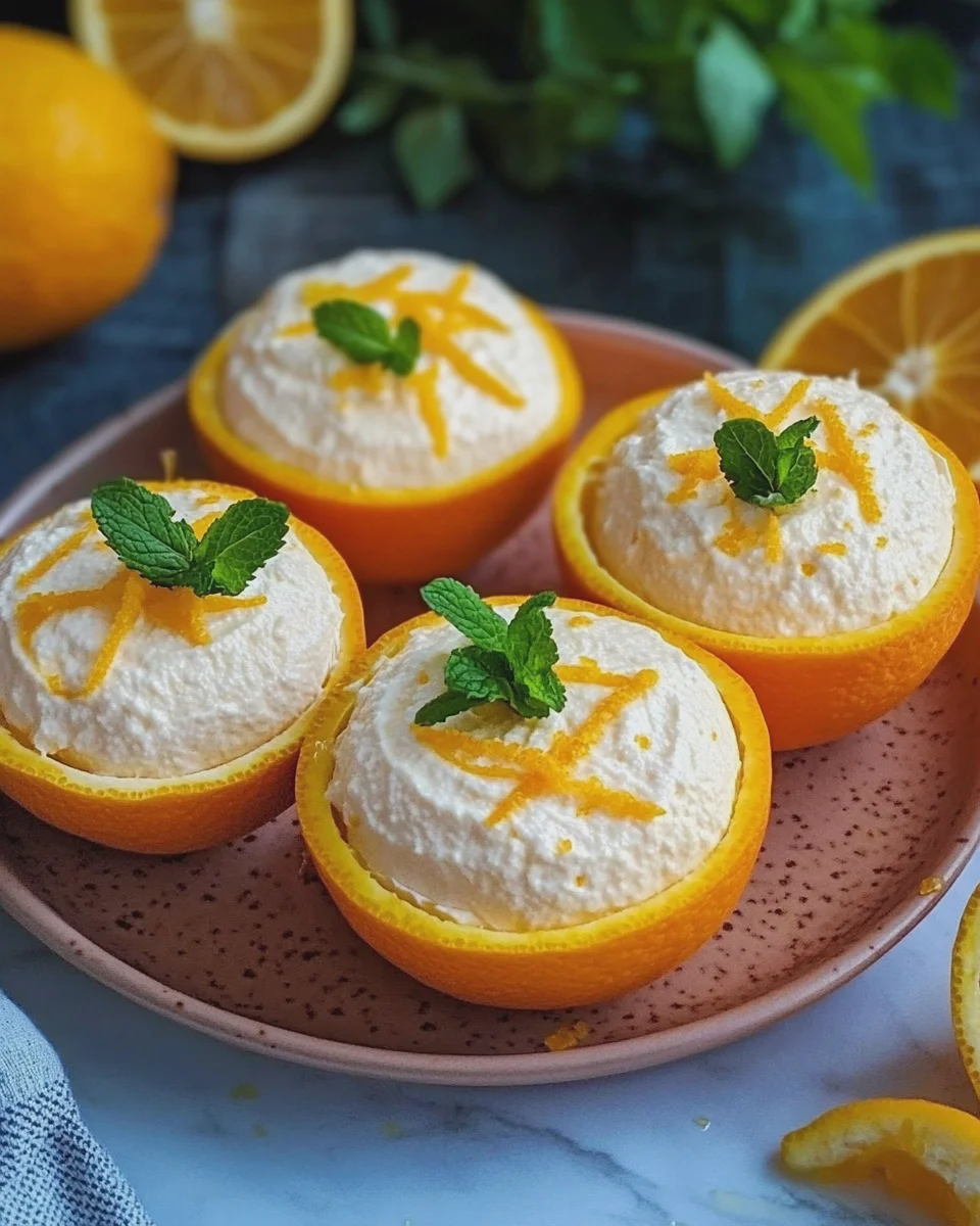 Cremiges Aperol Orangen Eis