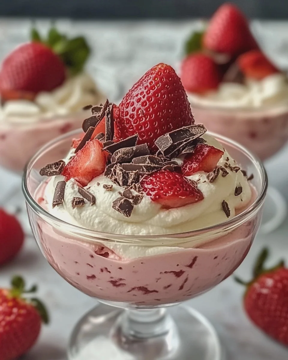 Einfache Erdbeer-Mousse – Der perfekte Genuss für jeden Anlass