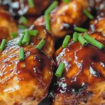 Honig BBQ Explosion Hähnchen im Air Fryer genießen