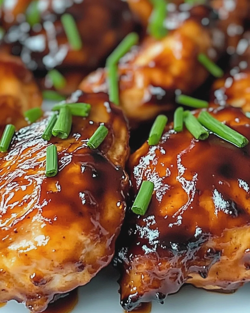 Honig BBQ Explosion Hähnchen im Air Fryer genießen