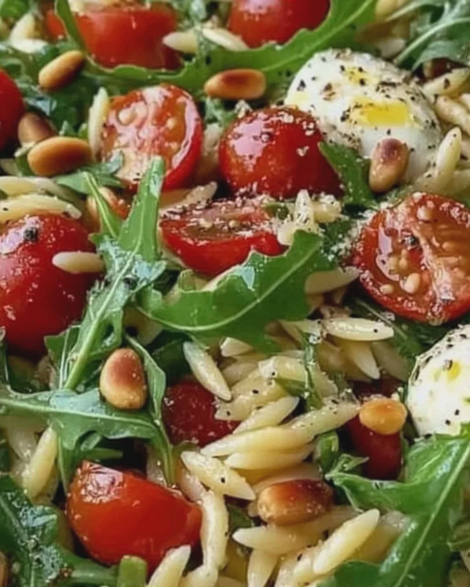 Italienischer Orzo Salat