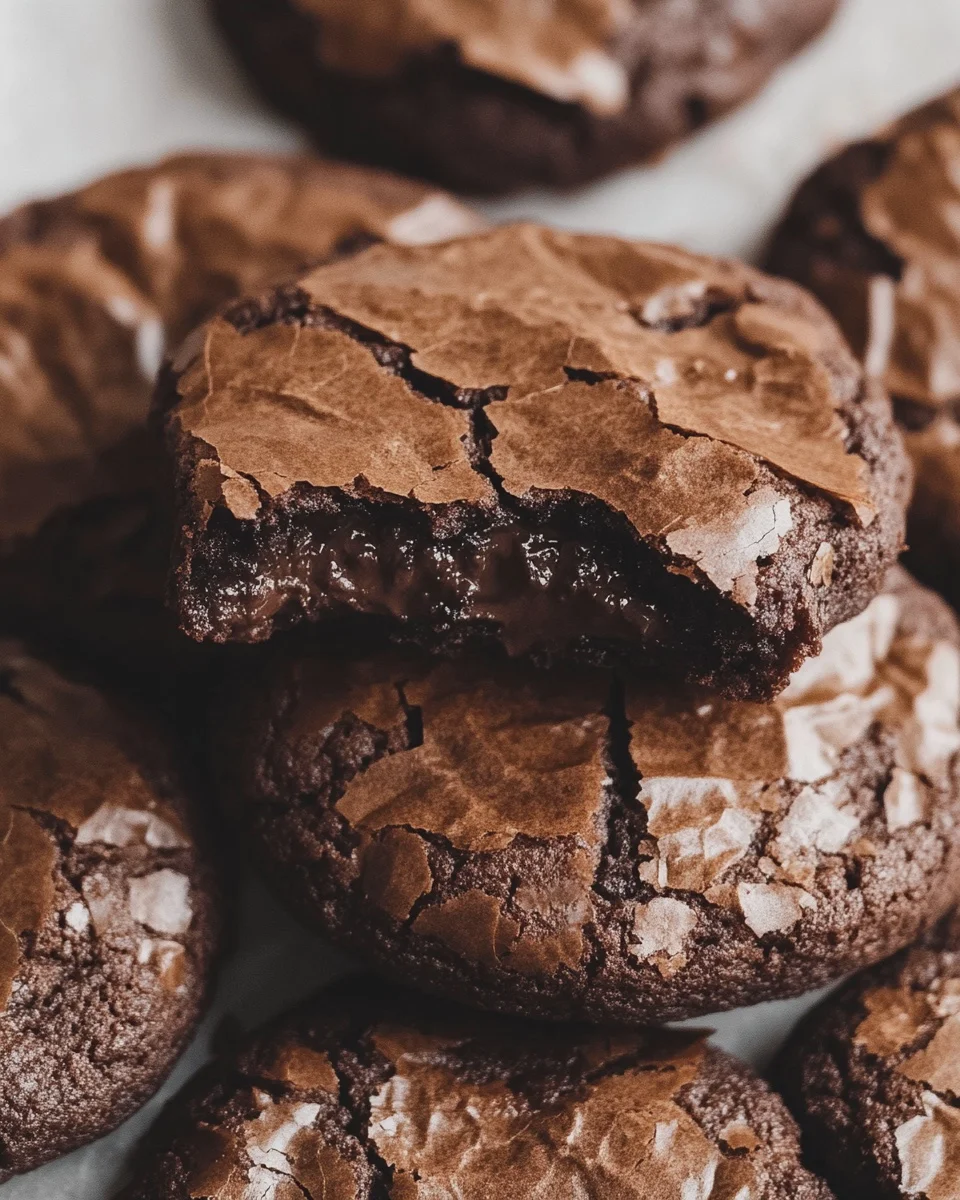 Schokoladen-Brownie-Kekse