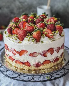 Schwedische Erdbeertorte