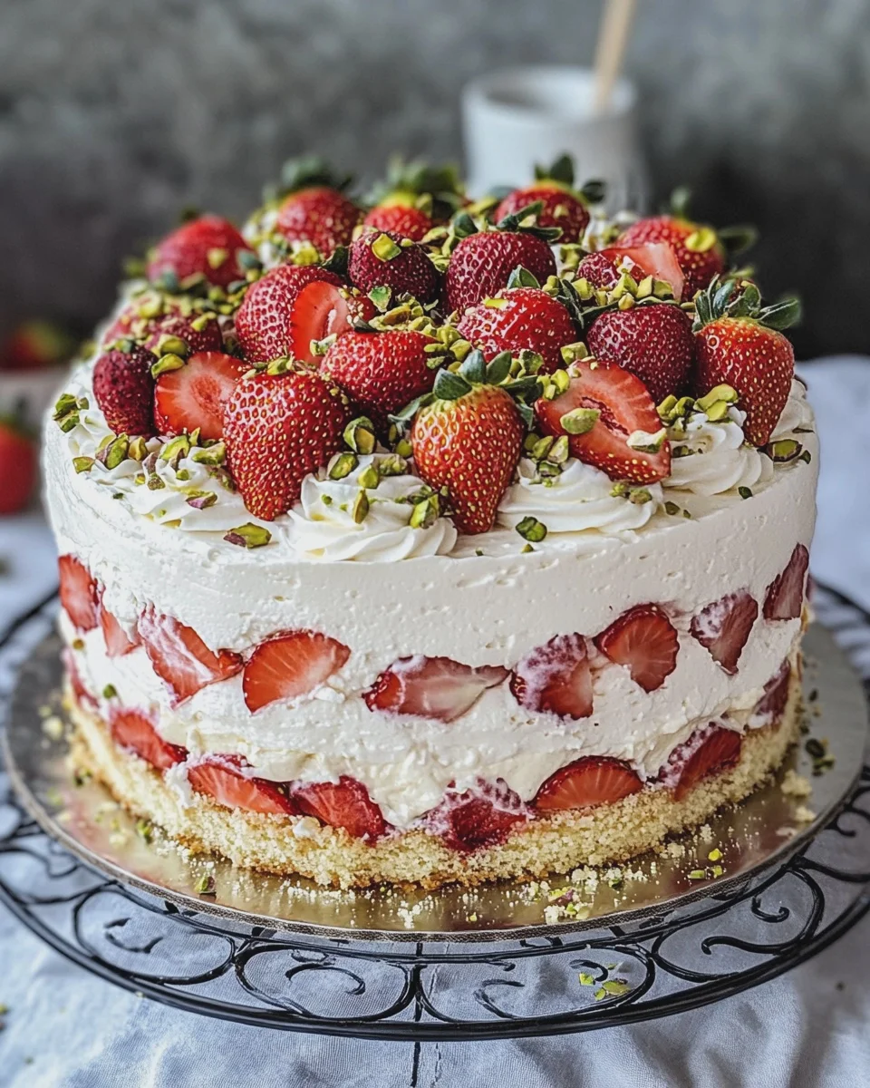 Schwedische Erdbeertorte